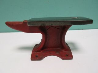 Vintage Old Little Small Cast Iron Mini Anvil Jeweler Machinist Tool Japan