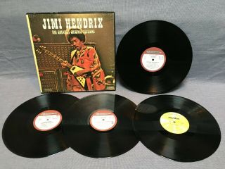 Jimi Hendrix " The Greatest Sessions " 4lp Boxset