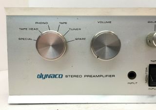 Vintage DYNACO PreAmplifier PAT - 4 PreAmp 2
