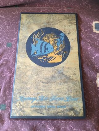 Vintage 1970’s Ramey Air Force Base Officers Open Mess Menu