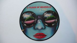 A FLOCK OF SEAGULLS I RAN 7  PICTURE DISC SYNTH 1982 2