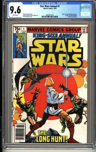 Star Wars King - Size Annual 1 Cgc 9.  6 Wp Nm,  Marvel 1979 Walt Simonson Cover