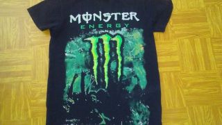 Monster Energy Drink Collector T Shirt,  Official Europe Item Xs,  Unisex Item