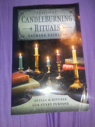 Practical Candle Burning Rituals By Raymond Buckland Wicca Pagan Metaphysical