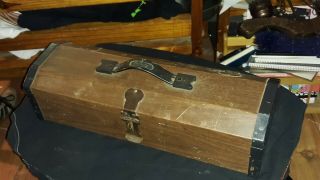 Vintage " Herbrand " Tools Rare Machanic Tool Box 19 " Long 7 " Wide
