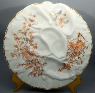 Vintage Porcelain Union Square N.  Y.  Oyster Plate,  C1920