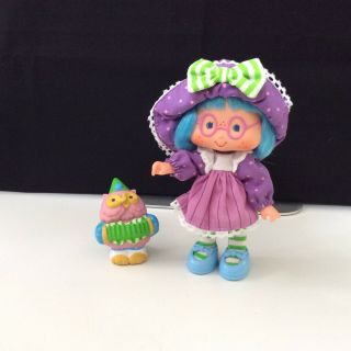 Vintage Strawberry Shortcake Doll Plum Pudding And Pet Party Pleaser.  Vgc