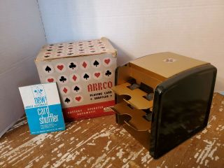 Vintage Arrco Automatic Playing Card Shuffler Perfectly