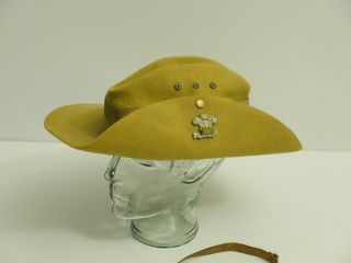 Boer War (1899 - 1902) Prince Of Wales Badged British Slouch Hat
