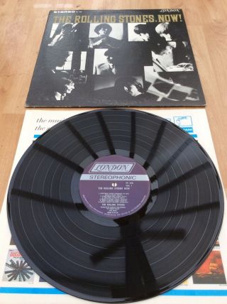 The Rolling Stones - Now - Rare Ex Vinyl Lp Record