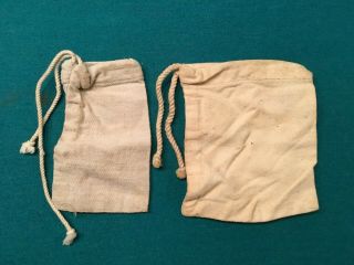 Us Army Spanish American War Period Cotton Condiment Bags Haversack