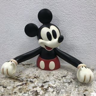 Vintage Disney Classic Mickey Mouse Resin Paper Towel Holder Wall Mounted