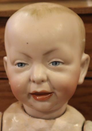 15 " Antique German Bisque Kammer Reinhardt 100 Character Kaiser Baby Doll