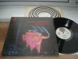 Black Sabbath Paranoid 1st Press Audio Vertigo Swirl Inner 1970 Uk Lp