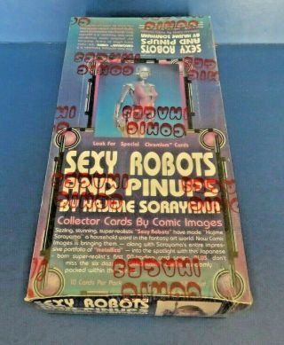 Comic Images Sorayama Sexy Robots & Pinups Trading Card Box 48 Packs