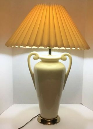 Vintage Harris Lamps Table Lamp Ceramic Pottery Lamp Shade