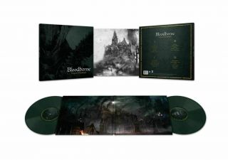 Bloodborne Limited Edition Deluxe Double Vinyl Record 2 Lp Soundtrack Green