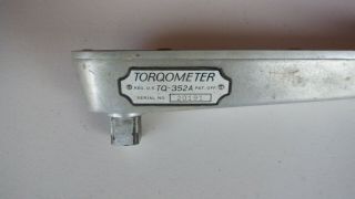 Vintage Snap - On 1/2 " Torque Wrench Tq - 352a,  One Extension Handle