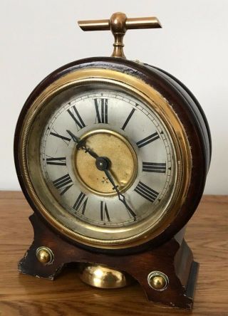 Rare Hac Hamburg American Clock Company 1900 