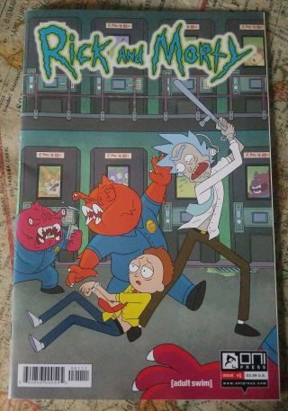 Rick And Morty 1 First Issue,  First Print Cover Oni Press A20 - 4