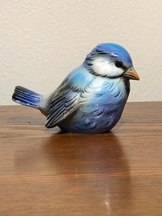 Vintage Goebel Blue Bird Figurine Cv 74 Made In West Germany