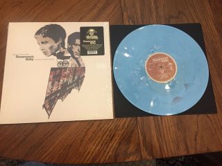 Rosemarys Baby Vinyl Soundtrack Rare Double Sided Red & Blue Waxworks Record