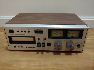 Panasonic Rs - 808 Vintage Stereo 8 Track Tape Player Recorder