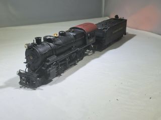 Ho Vintage Diecast 2 - 8 - 0 Steam Engine For Repair Or Parts With Tender Read