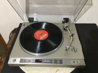 Vintage Sony Ps - X40 Direct Drive Turntable W/ Cartridge & Stylus