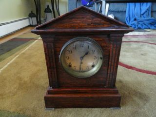Antique Seth Thomas Adamantine - Sonora Chime Clock - 4 Bell -