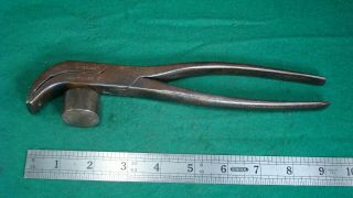 Union Heavy Duty Whitcher 4 Cobbler,  Upholstery,  Lasting Pliers W/ Hammer