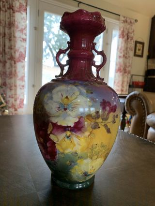 Royal Bonn Porcelain Vase Franz Mehlem? Germany 2