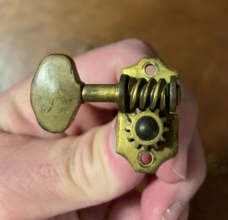 Set Vintage Gold Plated Grover Tuning Machines Circa 1930 Correct For Gibson L - 5