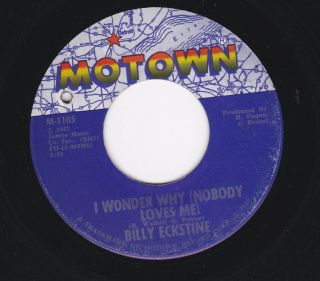 Northern Soul Billy Eckstine I Wonder Why Motown