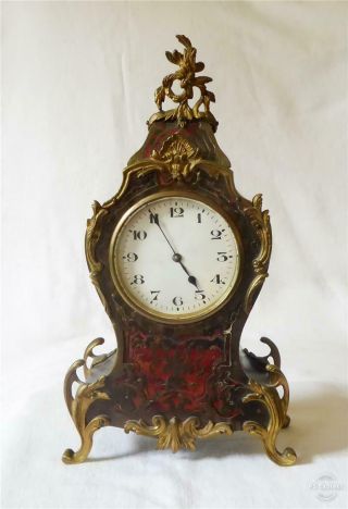 Antique 19th Century French Boulle Work Clock 8 Day Movement Order