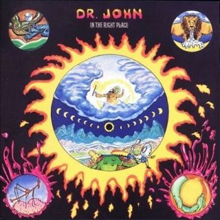 Dr John In The Right Place Vinyl Record Mardi Gras Multi Colored Lp