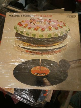 Rolling Stones vinyl LP album record Let It Bleed - 1st - EX UK SKL5025 DECCA 2