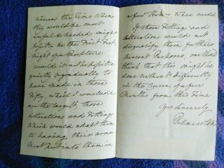 Prime Minister LORD PALMERSTON - good autograph letter signed 2