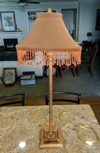 Frederick Cooper Table Lamp.  Shade.  30 " Tall.  Chicago.