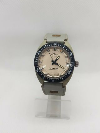 Vintage Diver Fortis Eloga flipper Men ' s watch 2