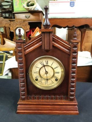 Lovely Sessions 8 Day Time And Strike Mantel Clock For Age