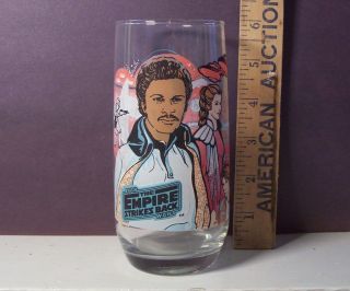 Star Wars The Empire Strikes Back 1980 Burger King Promotional Glass