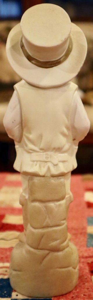 Antique Cutest Ever Bisque Figurine of Dapper Young Boy 9 