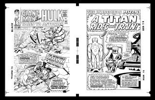 Steve Ditko Tales To Astonish 63 Cover And Pg 1 Large Production Art
