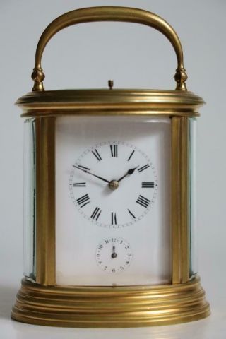 Grande Sonnerie Carriage Clock Antique French Alarum,  Chiming & Repeating Ormolu