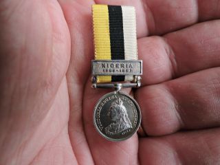 Victorian Miniature Silver Royal Niger Company 