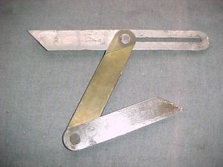 Rare Vintage Double Bevel Square Very Well Made And