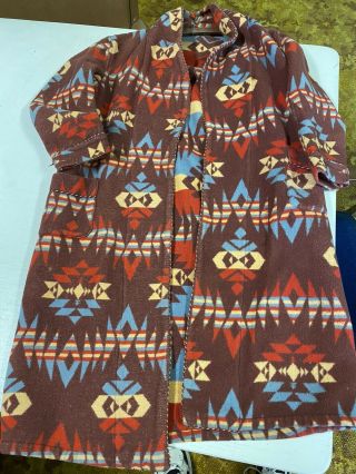 Native American Blanket Coat Small