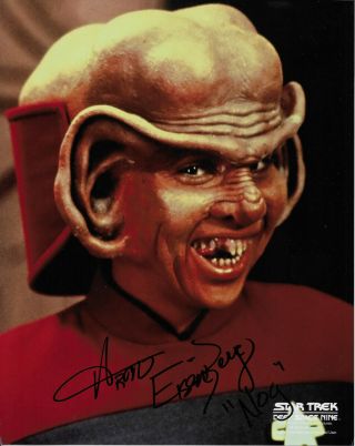 Aaron Eisenberg Signed 8 X 10 Nog Photo Star Trek Deep Space 9 Ds9 W/coa