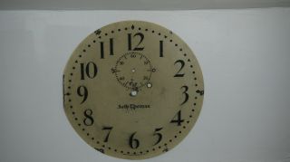 Antique Seth Thomas No.  2 Weight Wall Regulator Clock Dial Face